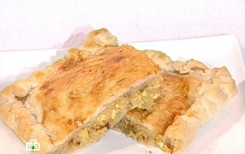 Пирог с китайской капустой от Яны Поплавской