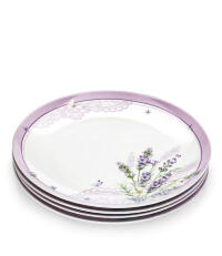 Набор фарфоровых тарелок Lavender, 4 штуки (26 см.) купить в  интернет-магазине в Москве